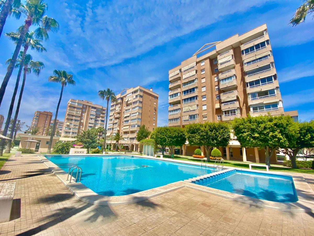 Apartamento Atenas Piscina 4 Pax, Inmobiliaria Leo Playa De San Juan Alicante Esterno foto