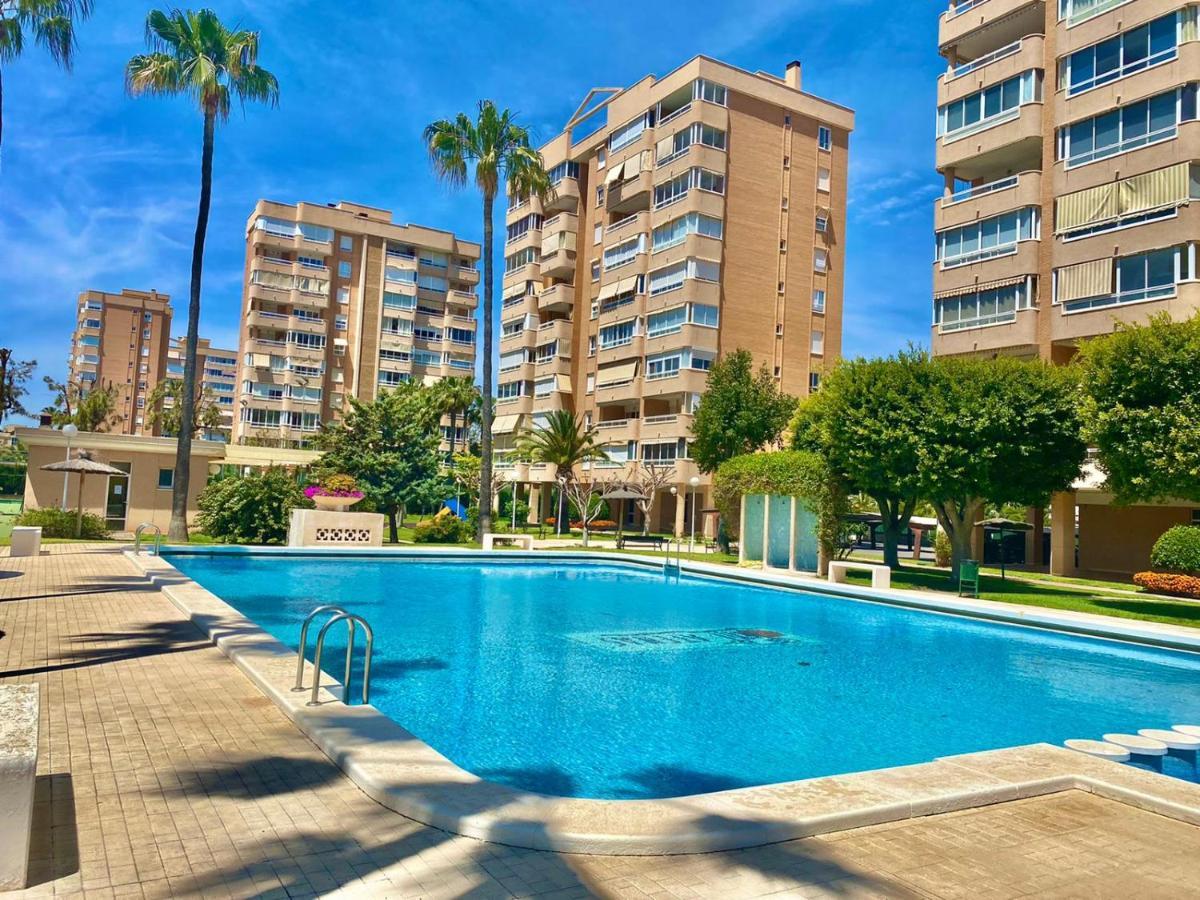Apartamento Atenas Piscina 4 Pax, Inmobiliaria Leo Playa De San Juan Alicante Esterno foto